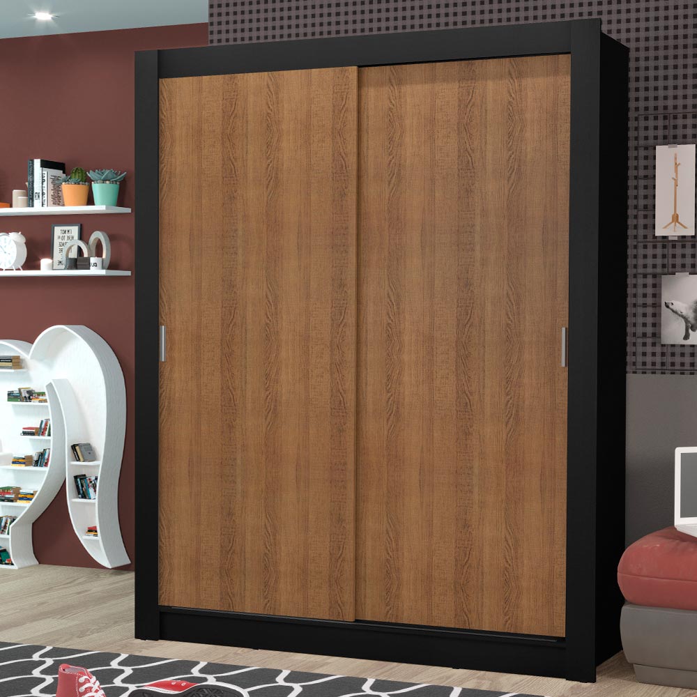 Placard Ropero Madesa Dallas Puertas Corredizas 4 Cajones 1094D84G