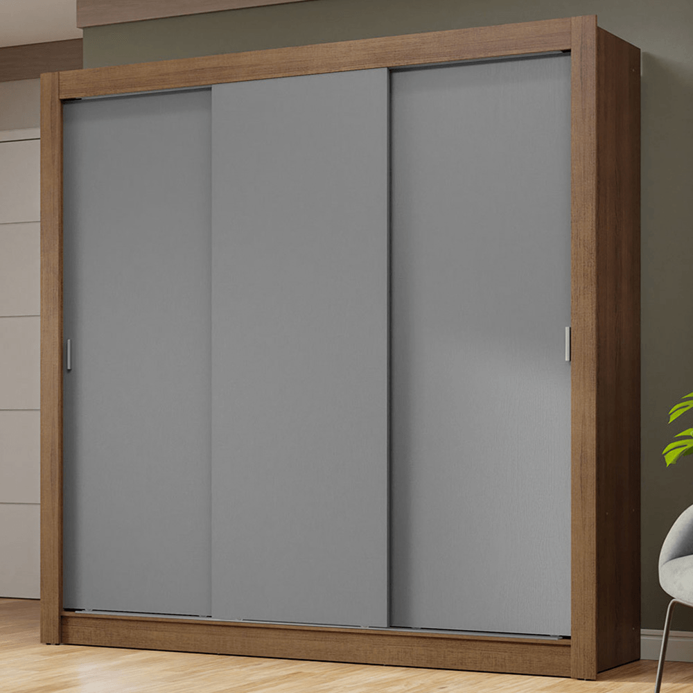 Placard Ropero Madesa Nobre 3 Puertas Corredizas 1193F9