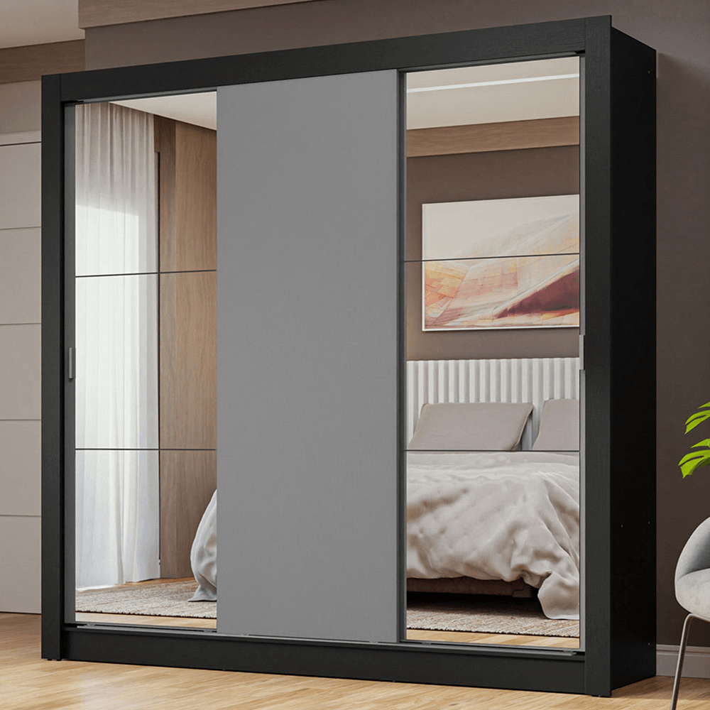 Placard Ropero Madesa Nobre 3 Puertas Corredizas 1193H92E