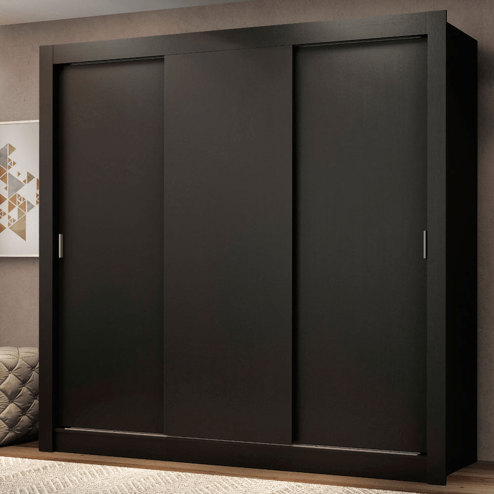 Placard Ropero Madesa Monaco 3 Puertas Corredizas 10938N