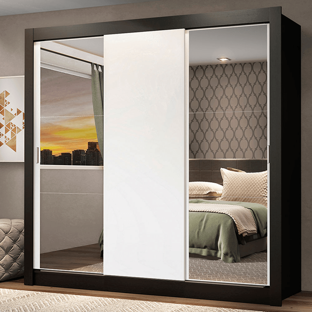 Placard Ropero Madesa Monaco 3 Puertas Corredizas 1093772E