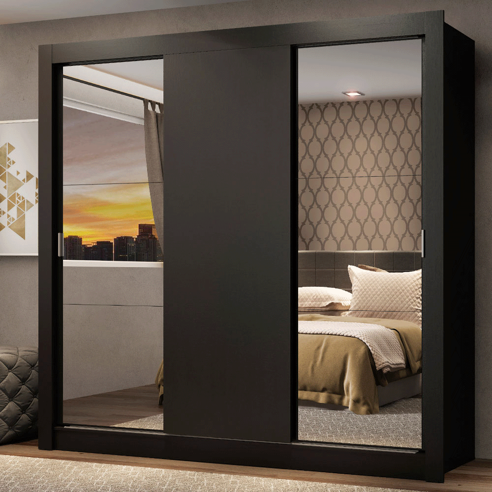 Placard Ropero Madesa Monaco 3 Puertas Corredizas 10938N2E