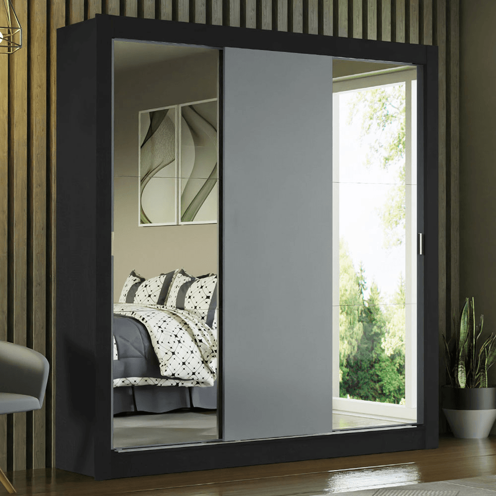 Placard Ropero Madesa Monaco 3 Puertas Corredizas 1093H92E