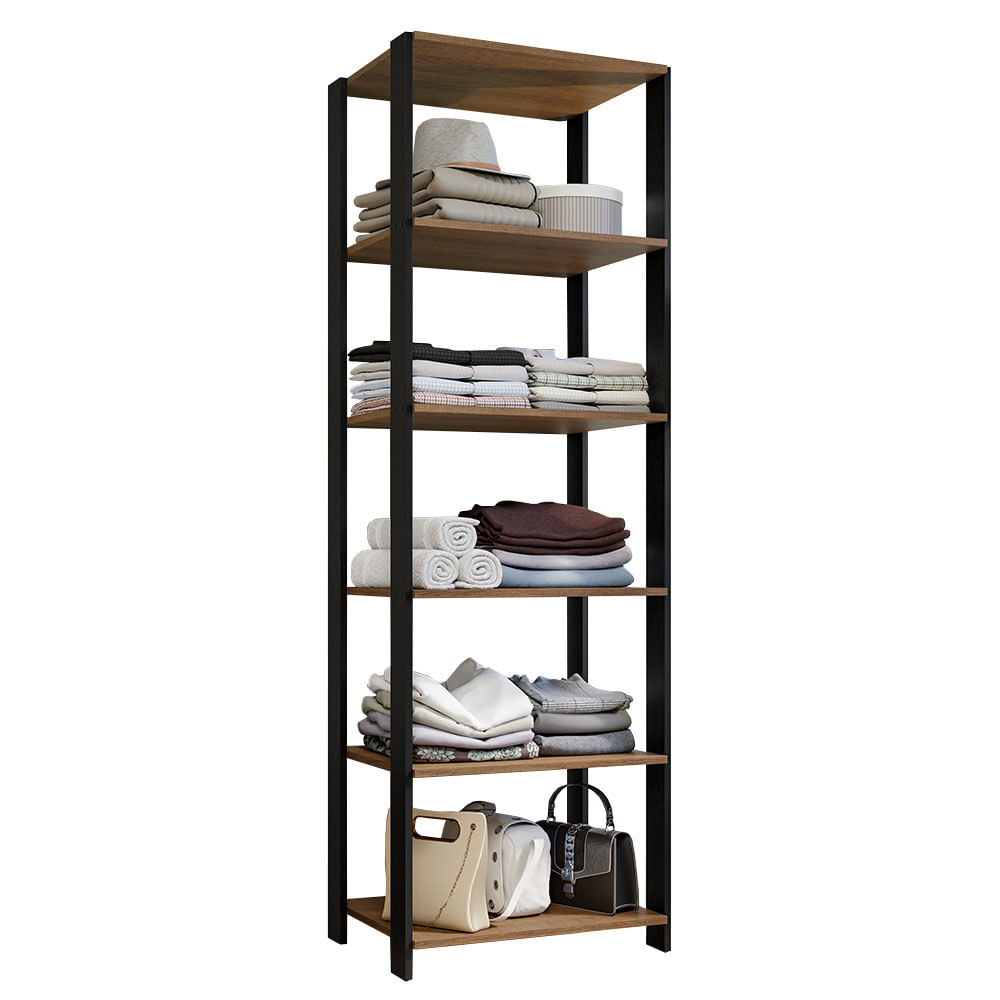 Placard Vestidor Valencia Módulo Abierto Madesa 59 Cm Madesa