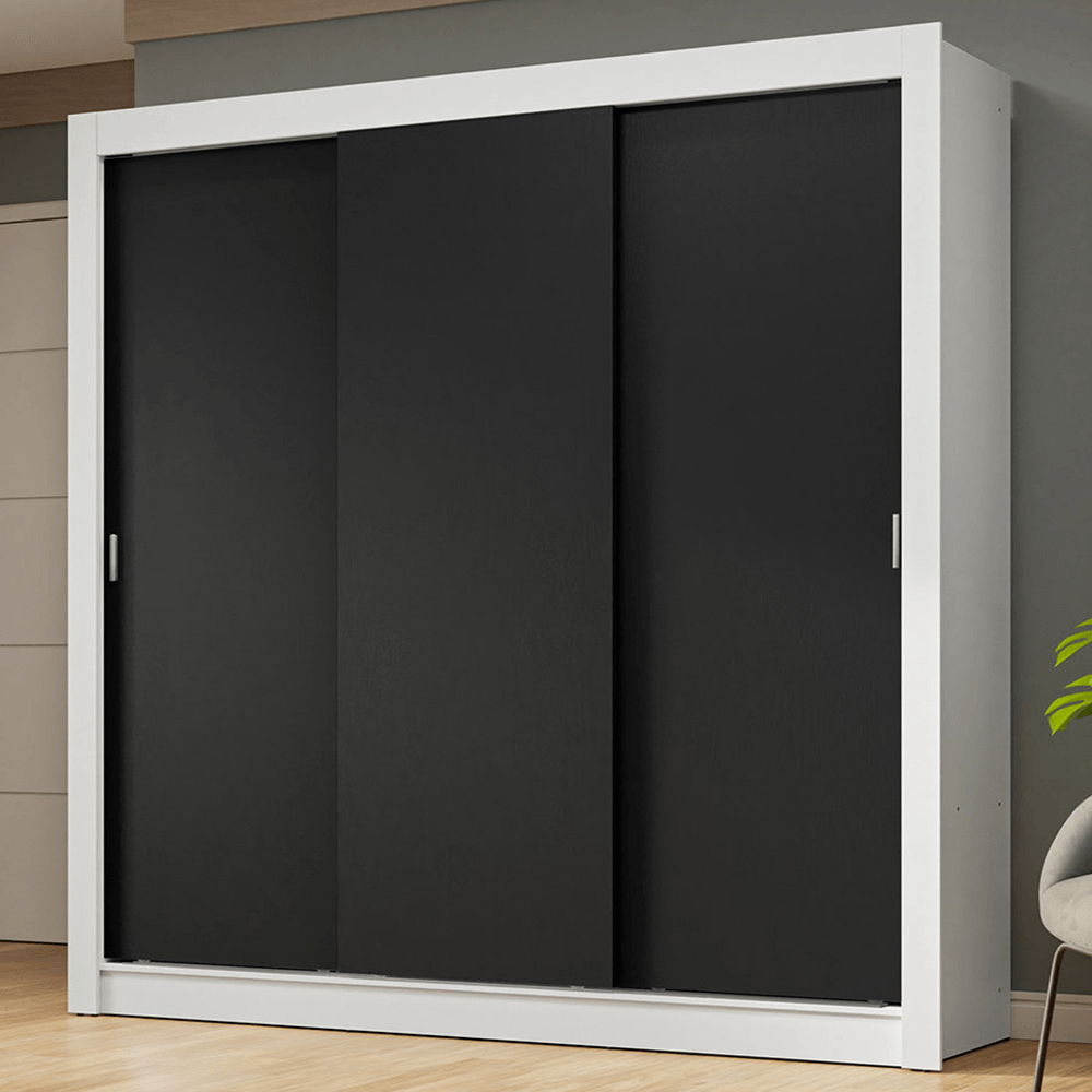 Placard Ropero Nobre 3 Puertas Corredizas 170x205 Cm 119373