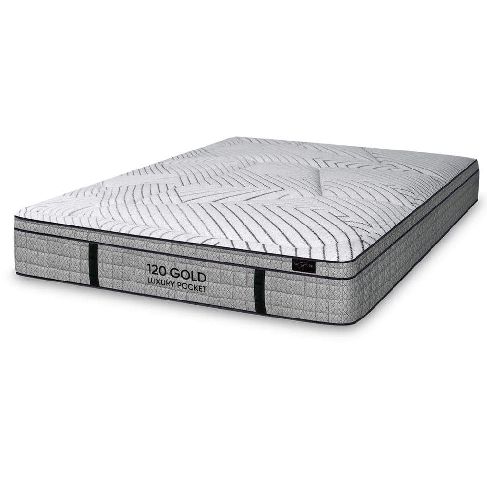 Colchón de resortes King Koil 120 Gold Luxury Pocket de 2 plazas 130x190 cm