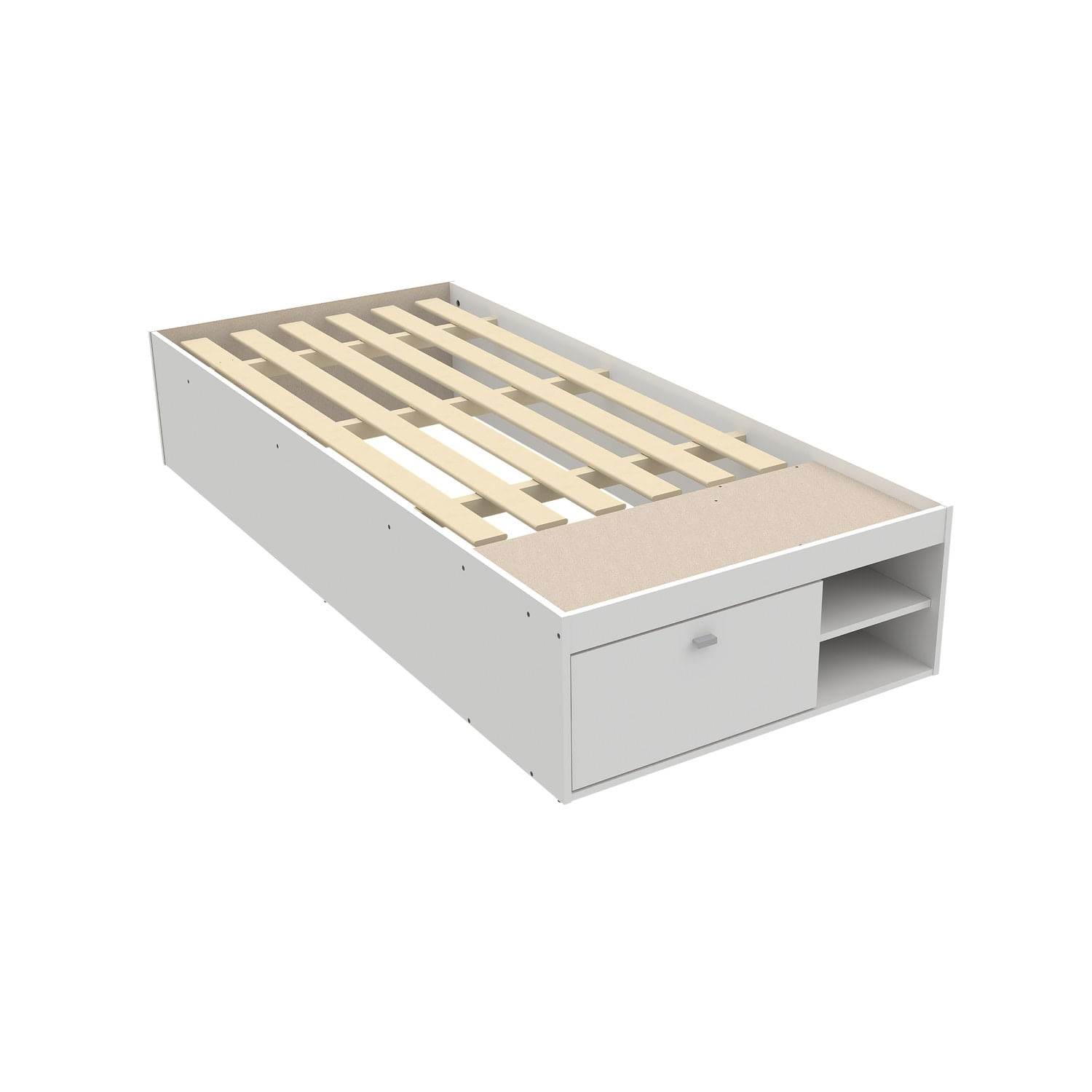 Box Pack Mosconi 80 x 190 cm Blanco Mate