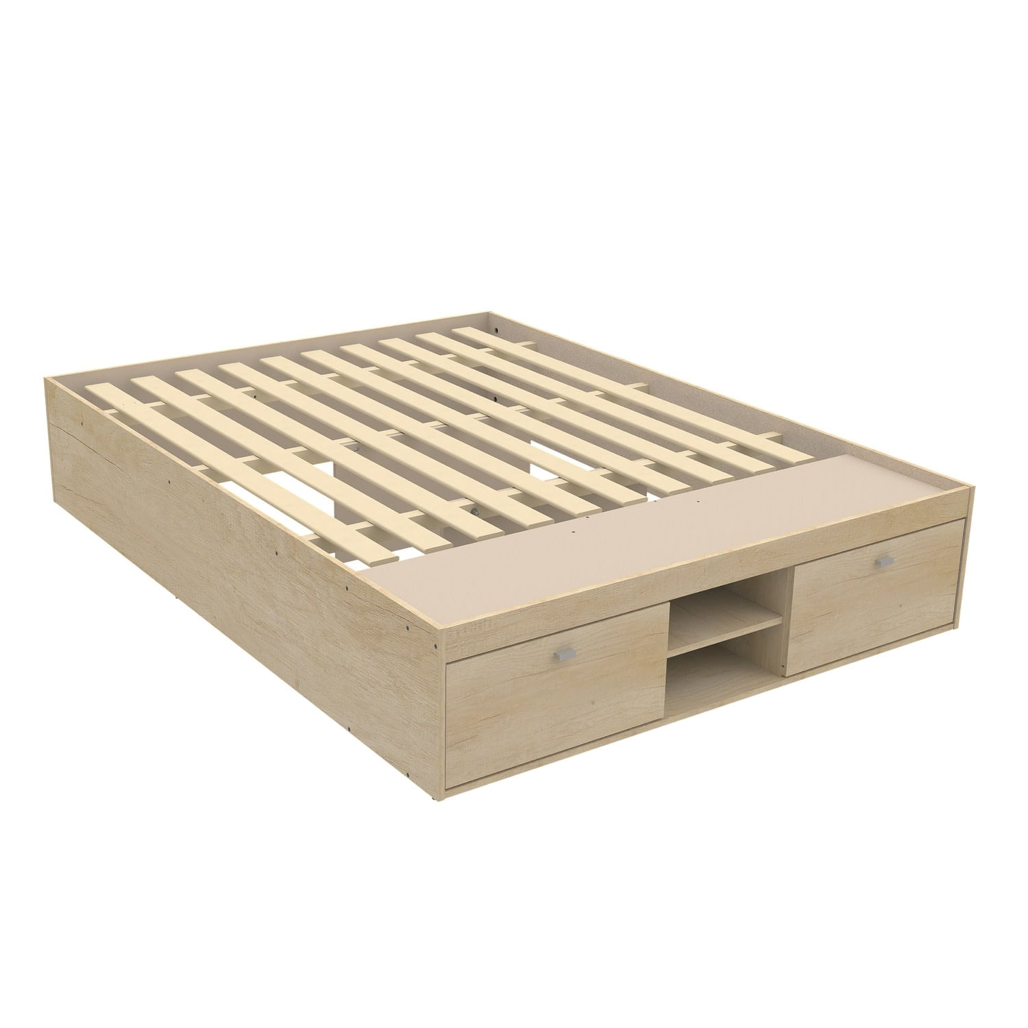 Box Pack Mosconi 140 x 190 cm Bambú Nebraska Natural
