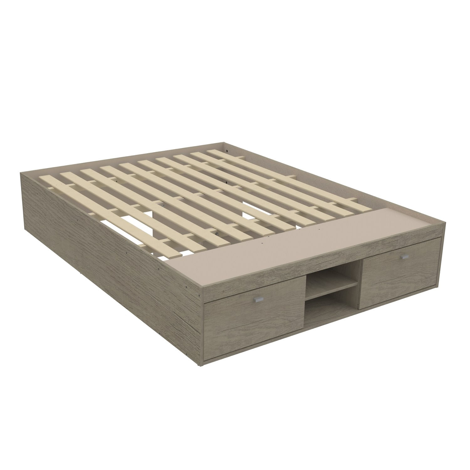 Box Pack Mosconi 140 x 190 cm Grei Nebraska Gris