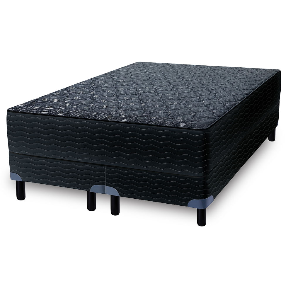 Conjunto Sommier y Colchón de espuma Zafiro Linde Premium Super King 200x200 cm