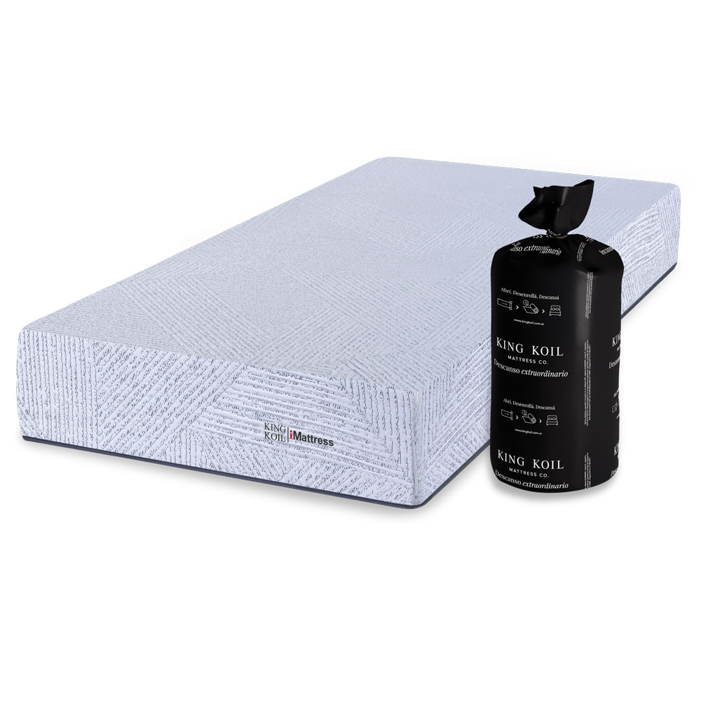 Colchón compactado 1 plaza y media G22 King Koil 100x190 cm