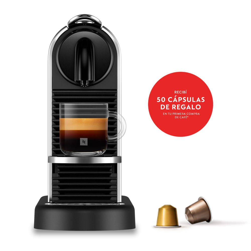 Cafetera Nespresso Citiz Platinium Tit D140-AR-TI-NE