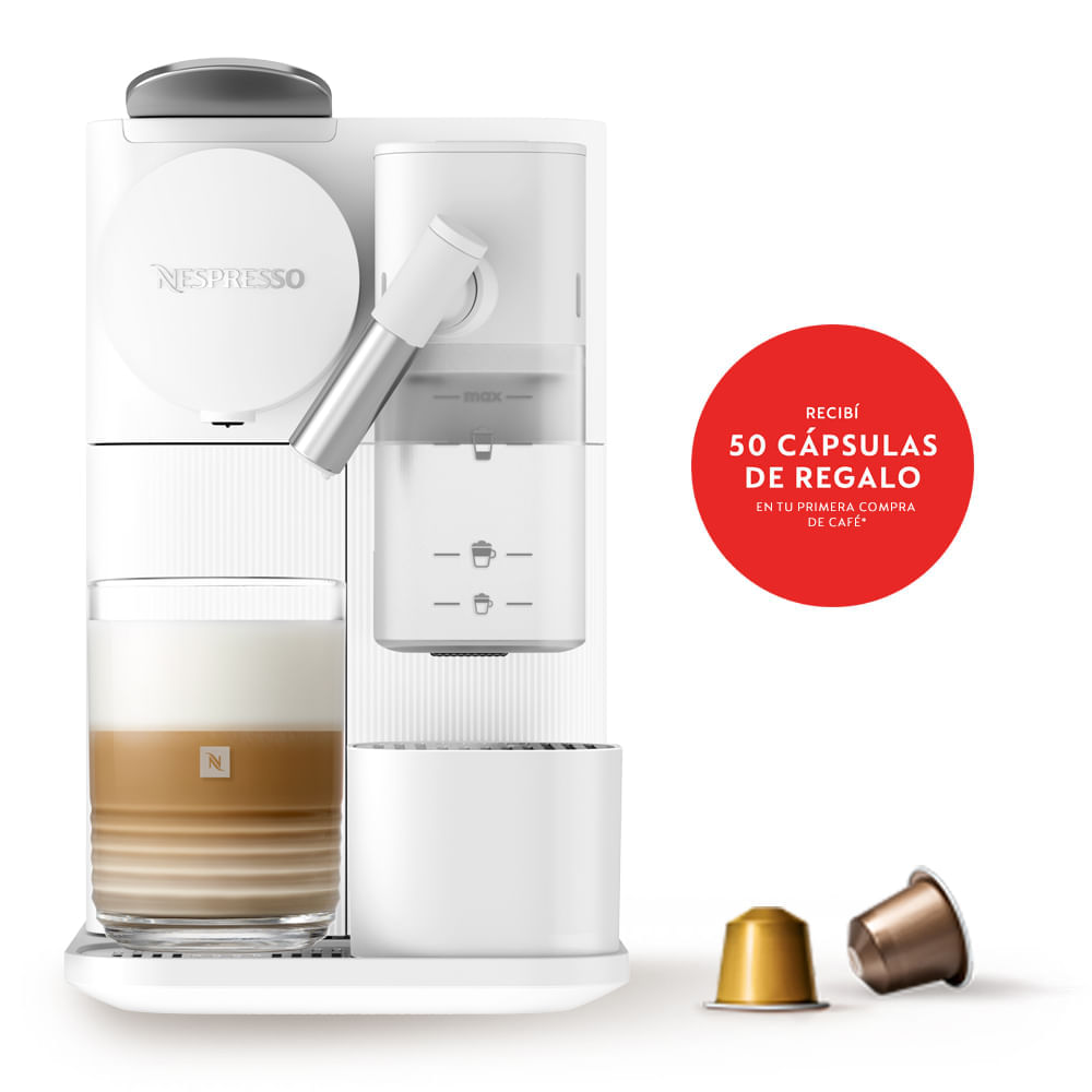 Cafetera Nespresso Lattissima One White