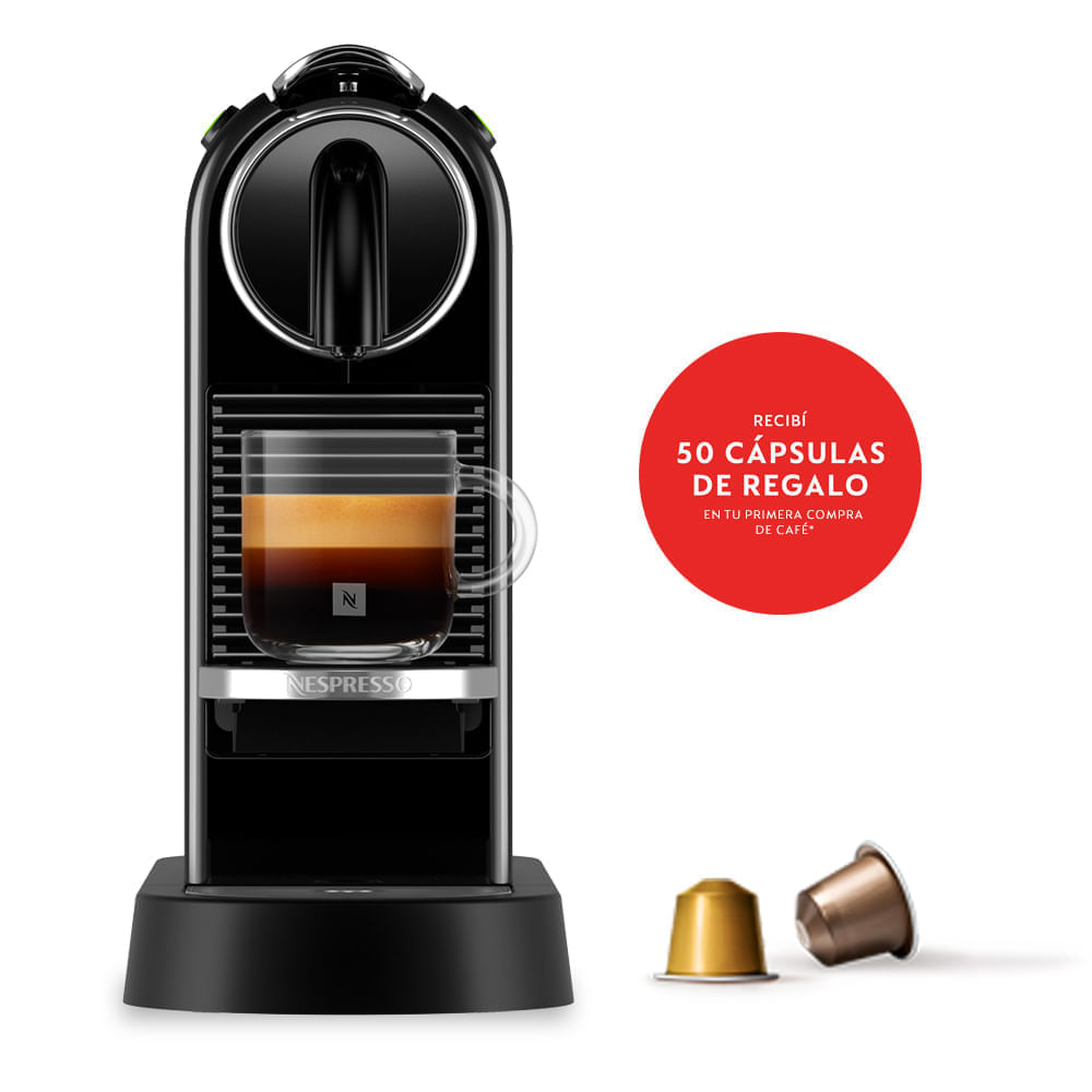 Cafetera Nespresso Citiz Black D113-AR-BK-NE2