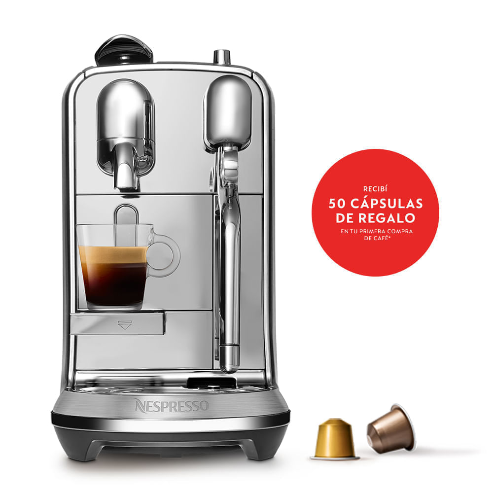 Cafetera Nespresso Creatista Plus