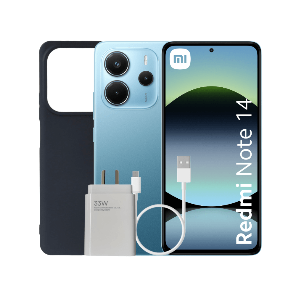 Celular Xiaomi Note 6.6" 14 6GB 128GB Ocean Blue