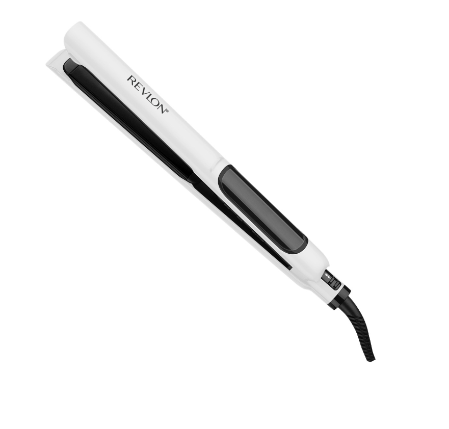 Planchita de pelo Revlon RVST2206LA2AV1 Lacio y brillo blanco