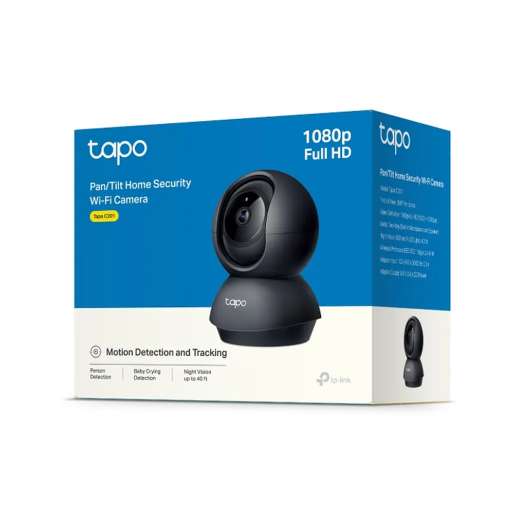 Cámara IP 2MP Cloud Tp-Link Tapo C201 FHD 1080P Seguridad