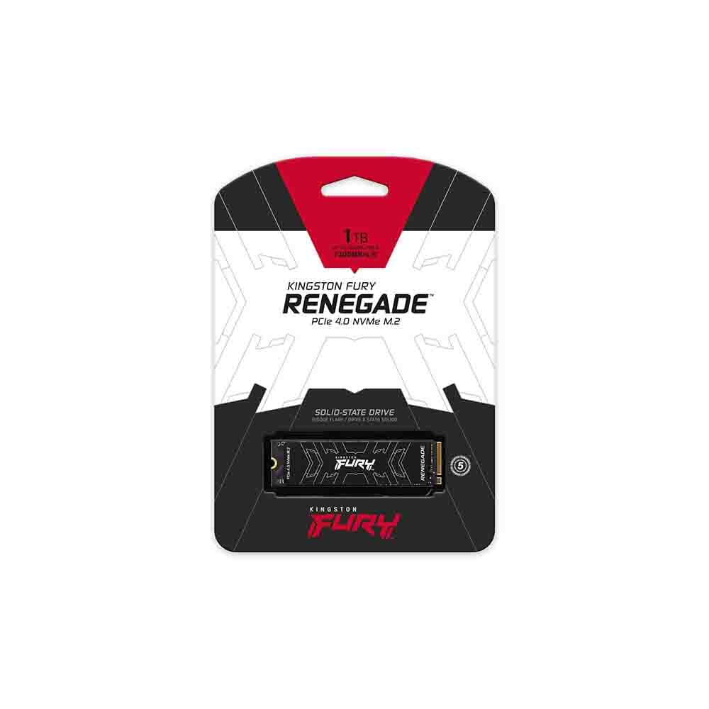 Disco Solido SSD Kingston 500GB Fury Renegade M.2 Nvme 2280 7300Mb/s