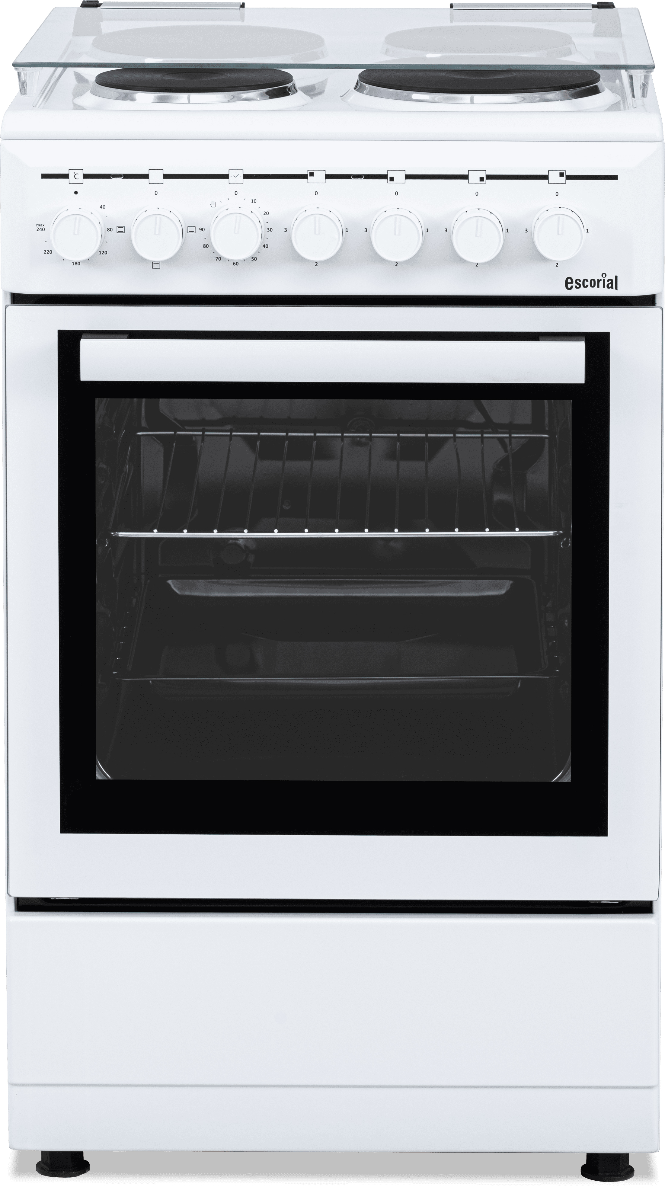Cocina eléctrica Escorial CE0600013 50 cm blanco