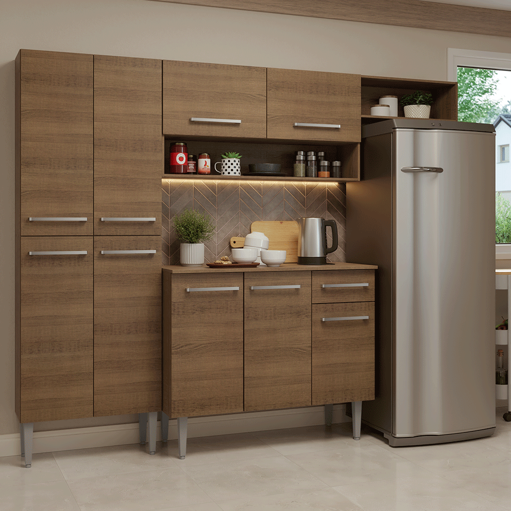 Combo Completo De Cocina Madesa Emilly GREM2290165Z