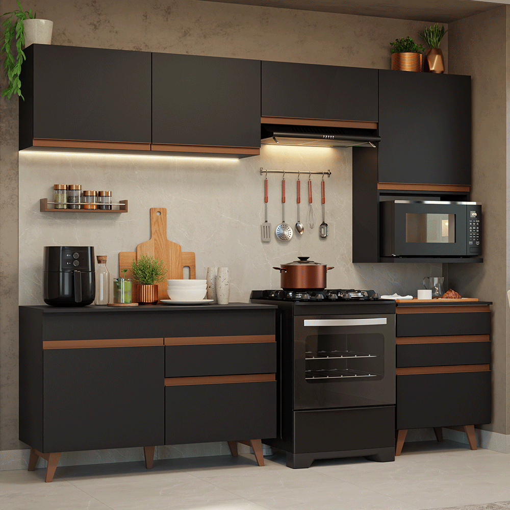 Combo De Cocina 250 Cm Madesa Reims GRRM2500078N