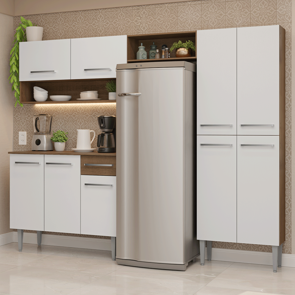 Combo de Cocina completo 229cm Emilly Madesa GREM2290176E