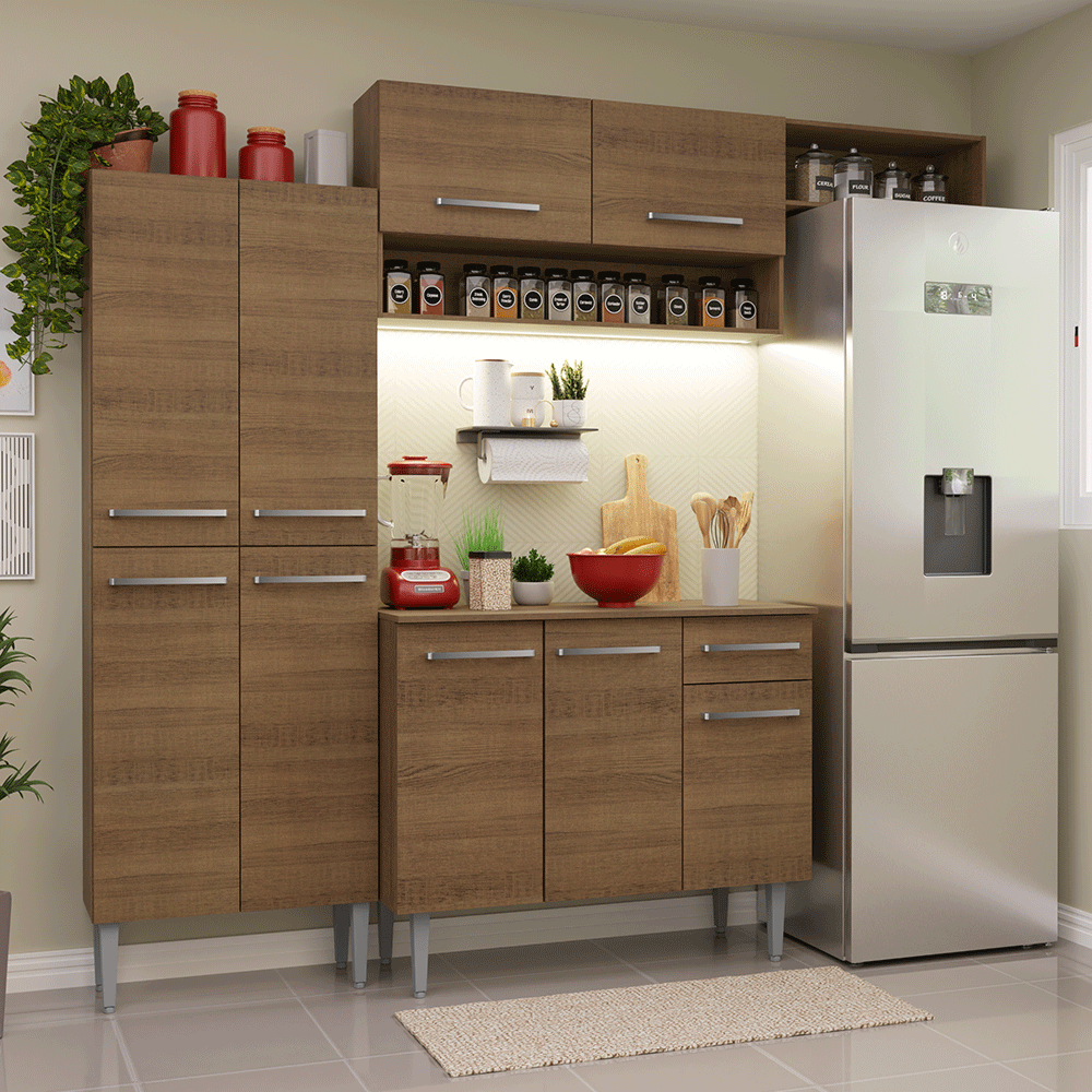 Combo de Cocina completo 229cm Emilly Madesa GREM2290185Z
