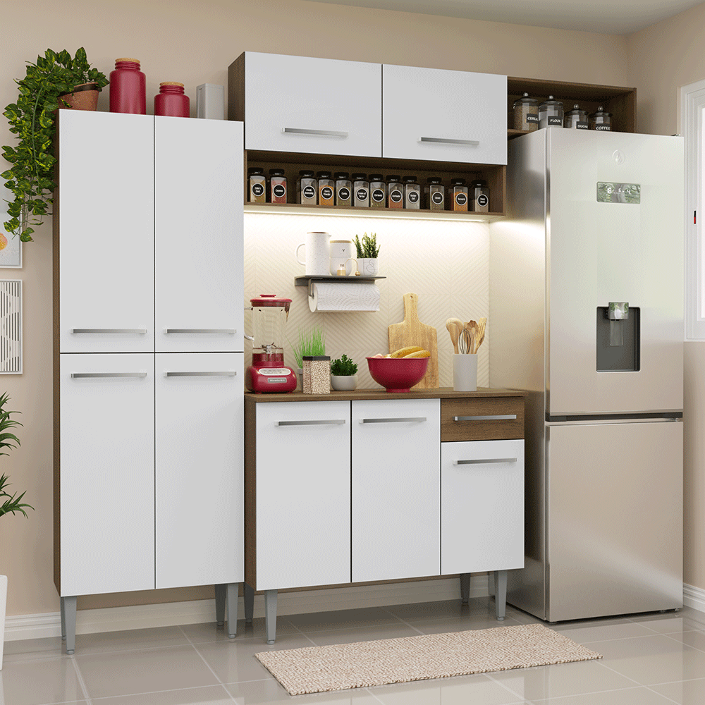 Combo de Cocina completo 229cm Emilly Madesa GREM2290186E