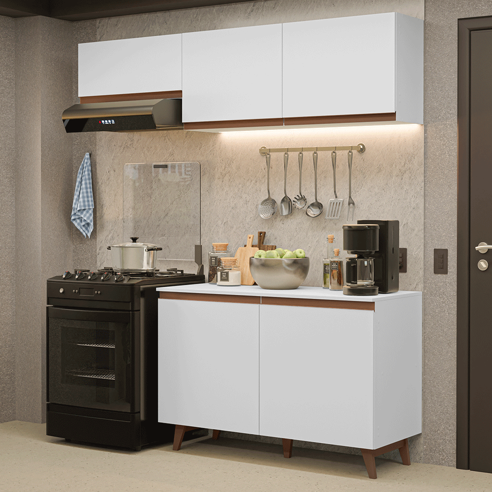 Combo De Cocina Completo Modular Madesa Reims 190cm GRRM19000809