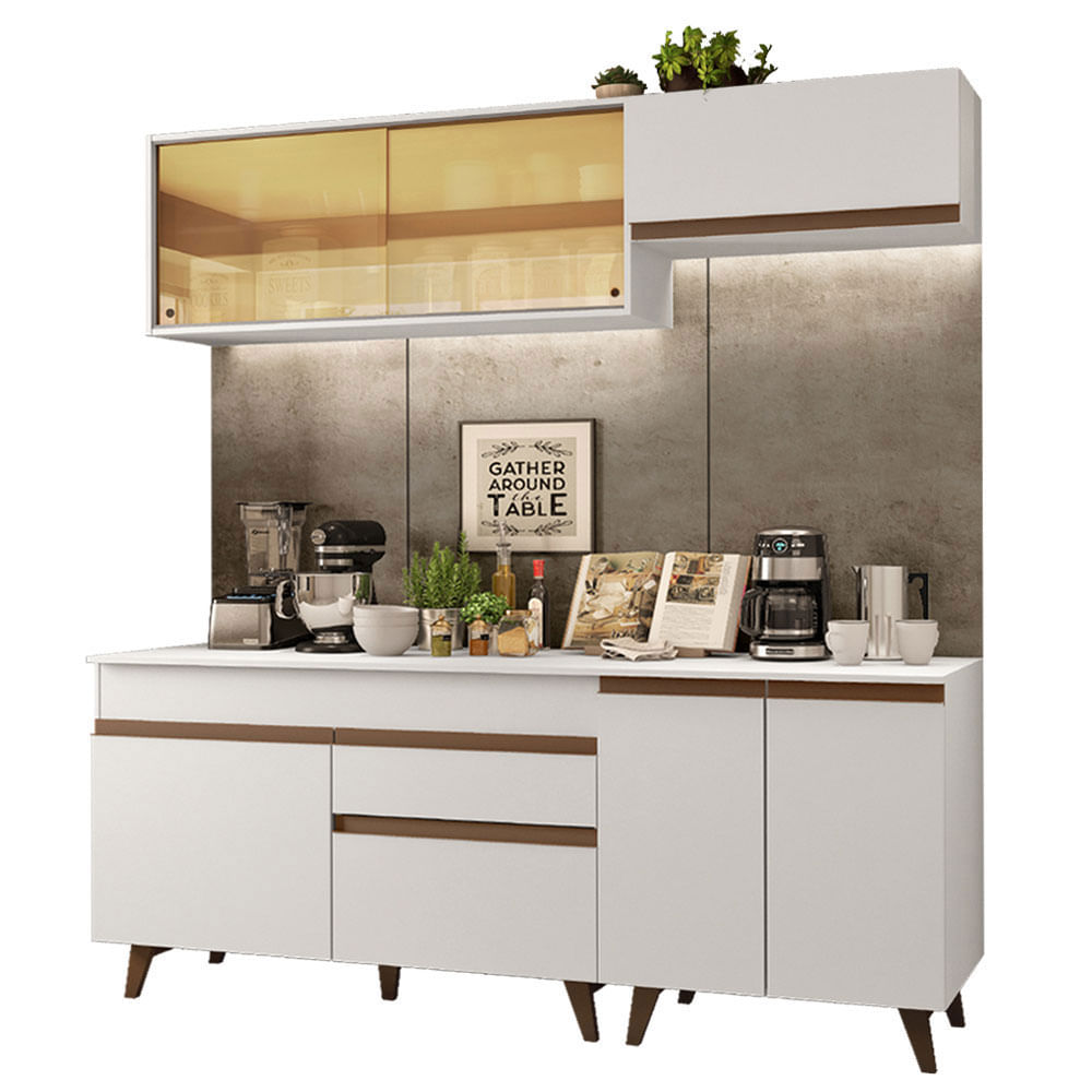 Combo De Cocina Completo Modular Madesa Reims 190cm GRRM19000109