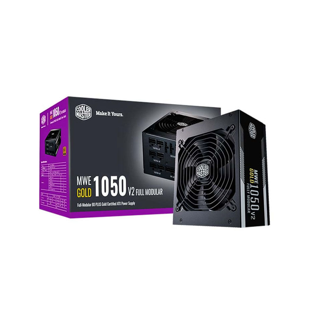 Fuente 1050W Cooler Master 80++ Gold GX3 Full
