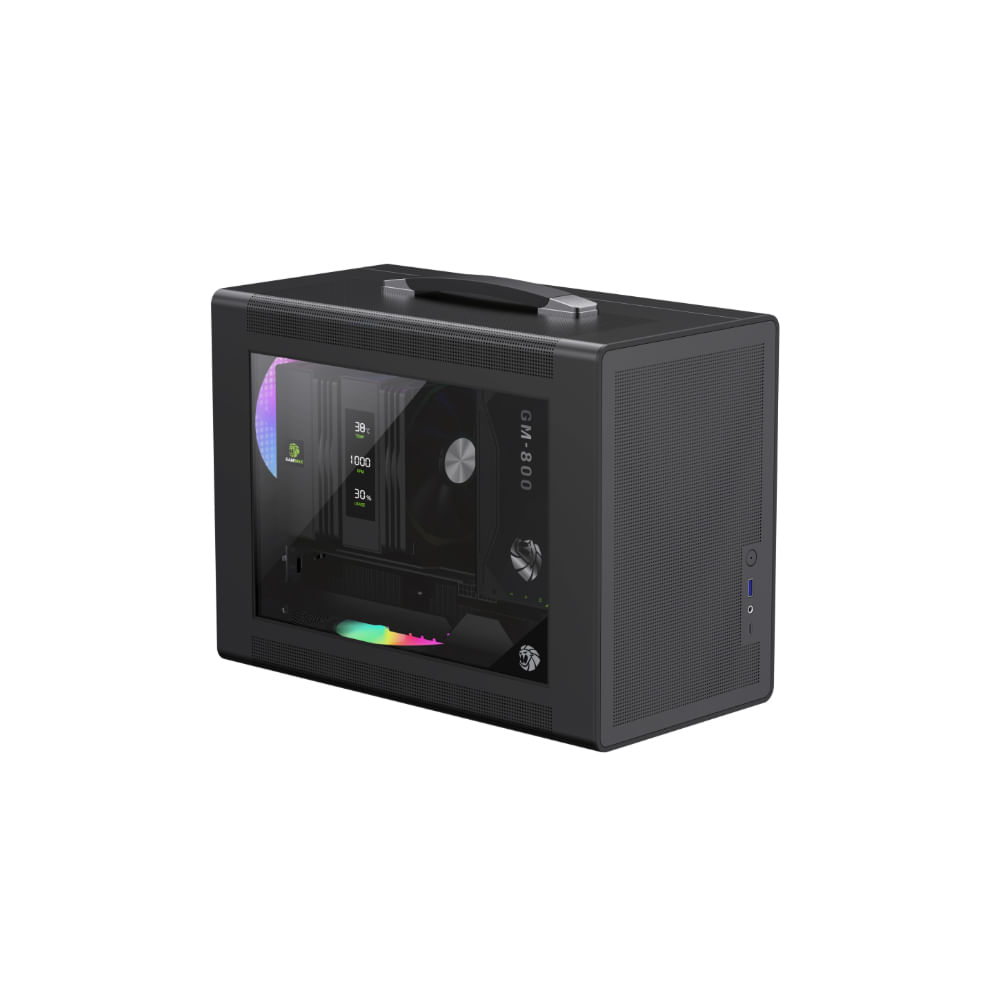 Gabinete Gamemax Spark Air BK M-ATX Negro