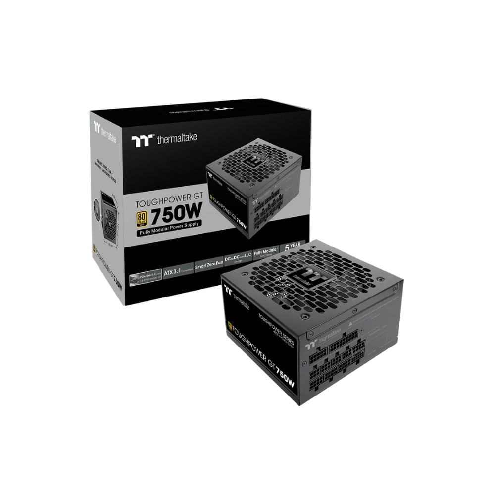 Fuente Thermaltake 750W Toughpower GT 80mas Gold
