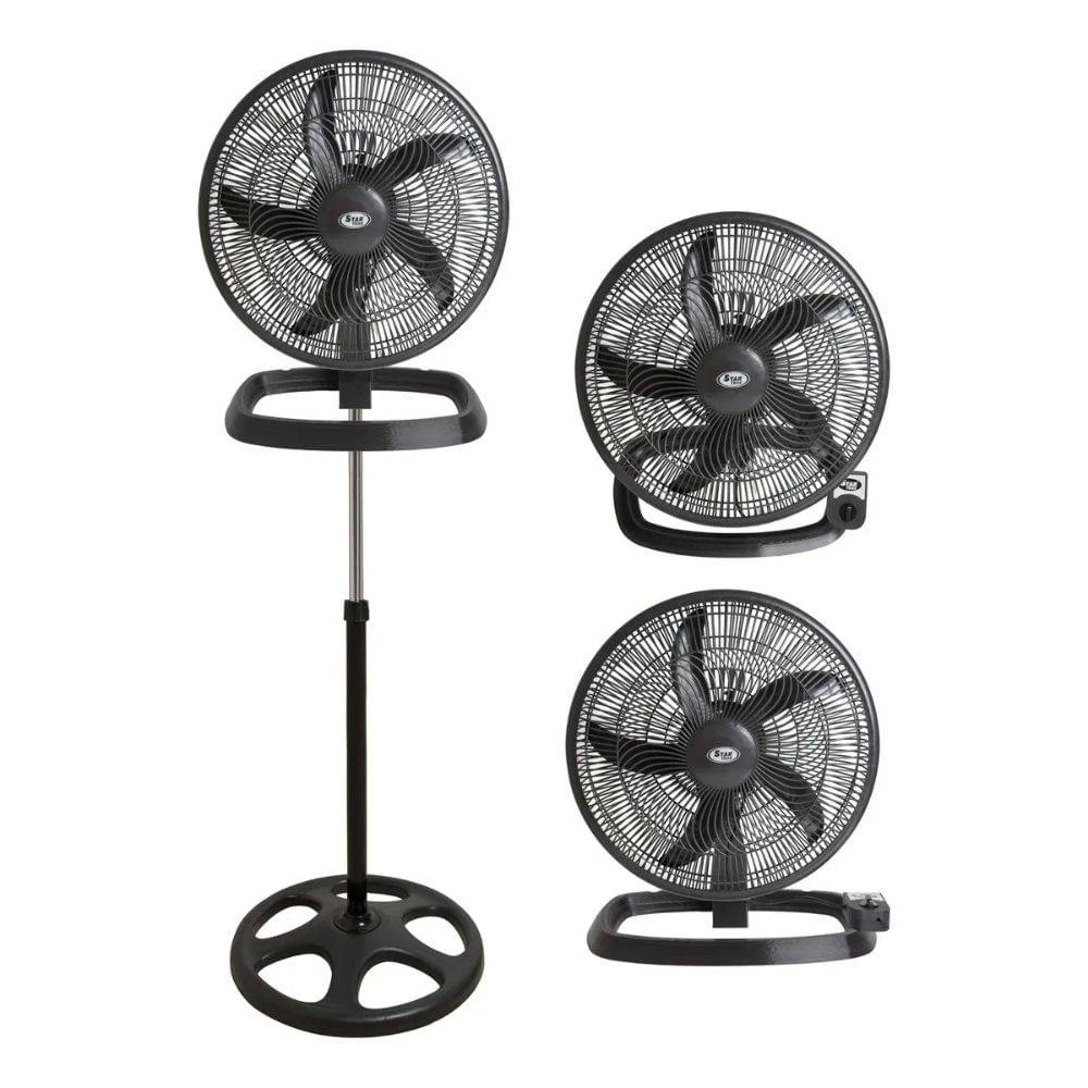 Ventilador de Pie Star Trak STP31-18P 3 en 1
