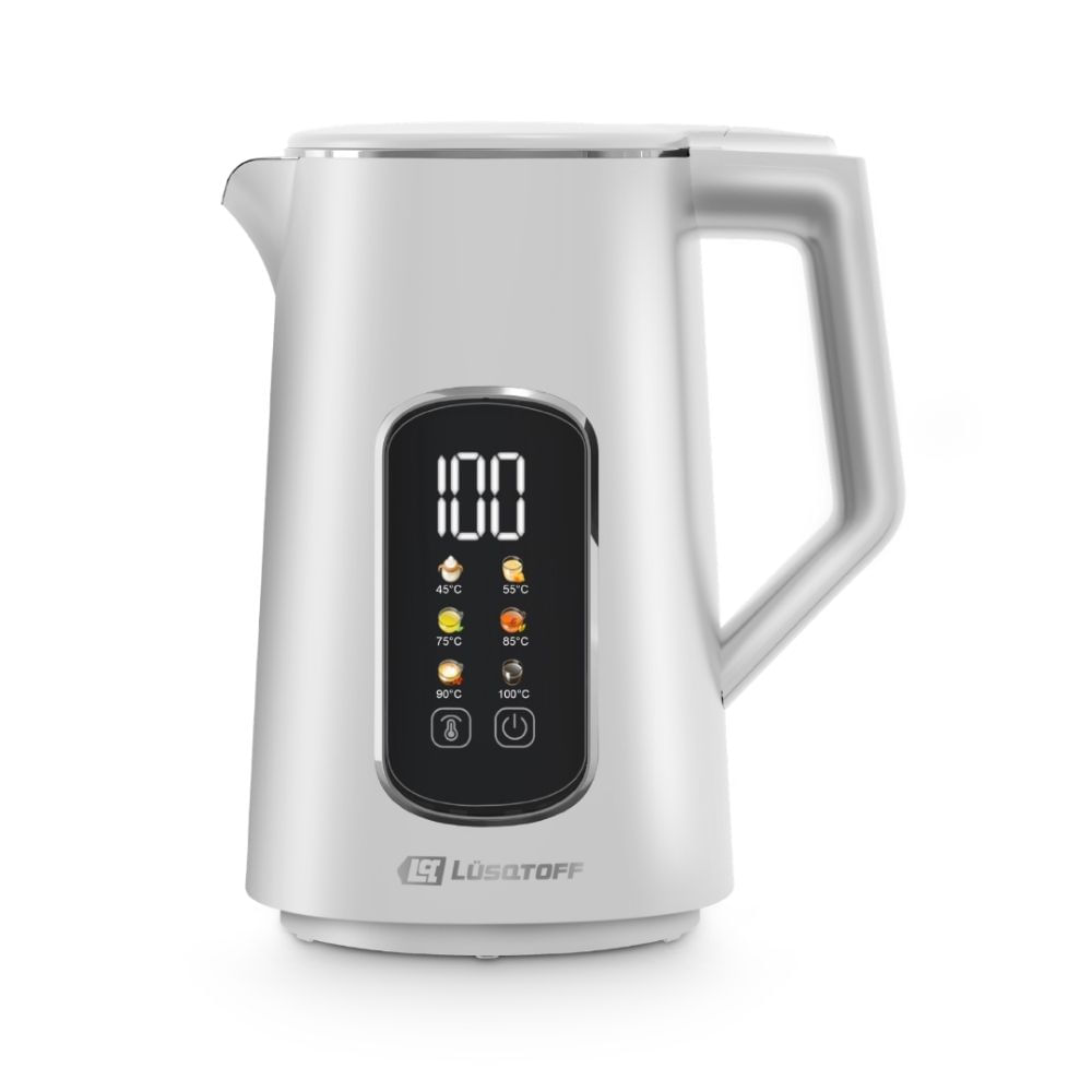 Pava Eléctrica Lüsqtoff LQ-PV806B Digital 1.7 lt 2200W Blanca