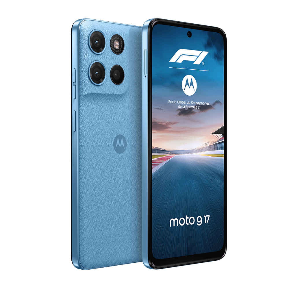 Celular Motorola G17 6.72" 4GB 256GB PANTONE Alaskan Blue