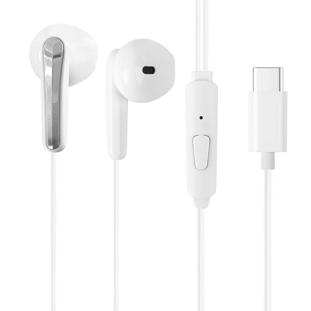 Auriculares Miccell VQ-H67 Tipo C Blanco