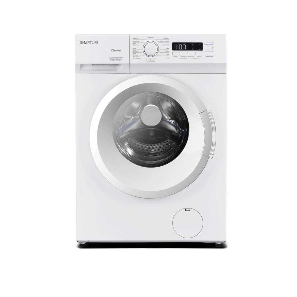 Lavarropas SmartLife WM26I0651200W 6.5KG 1200RPM Inverter