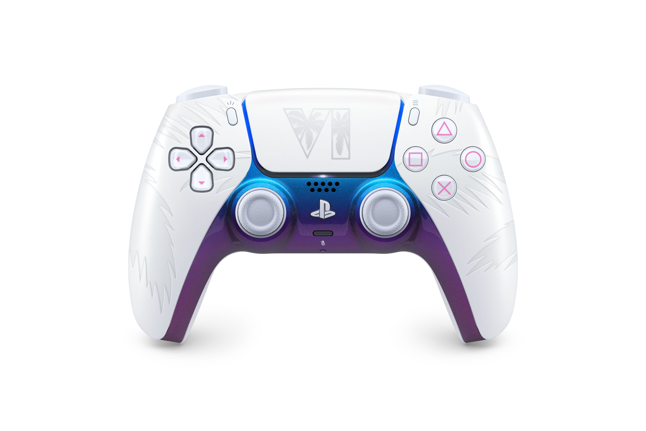Joystick Sony PS5 Dualsense GTA VI blanco Edición Limitada