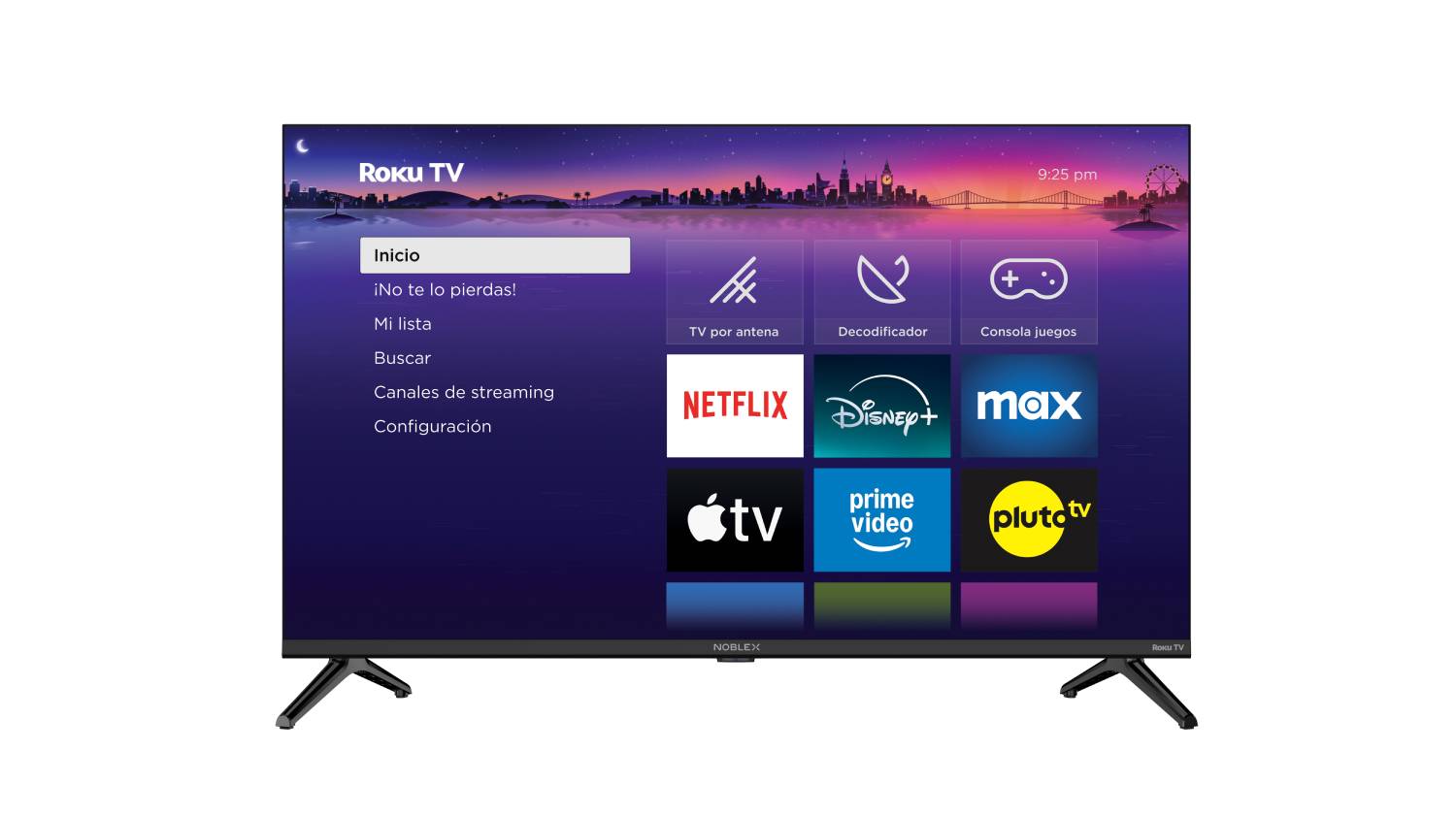 Smart TV LED 32" Noblex 91DB32X3010 Roku HD