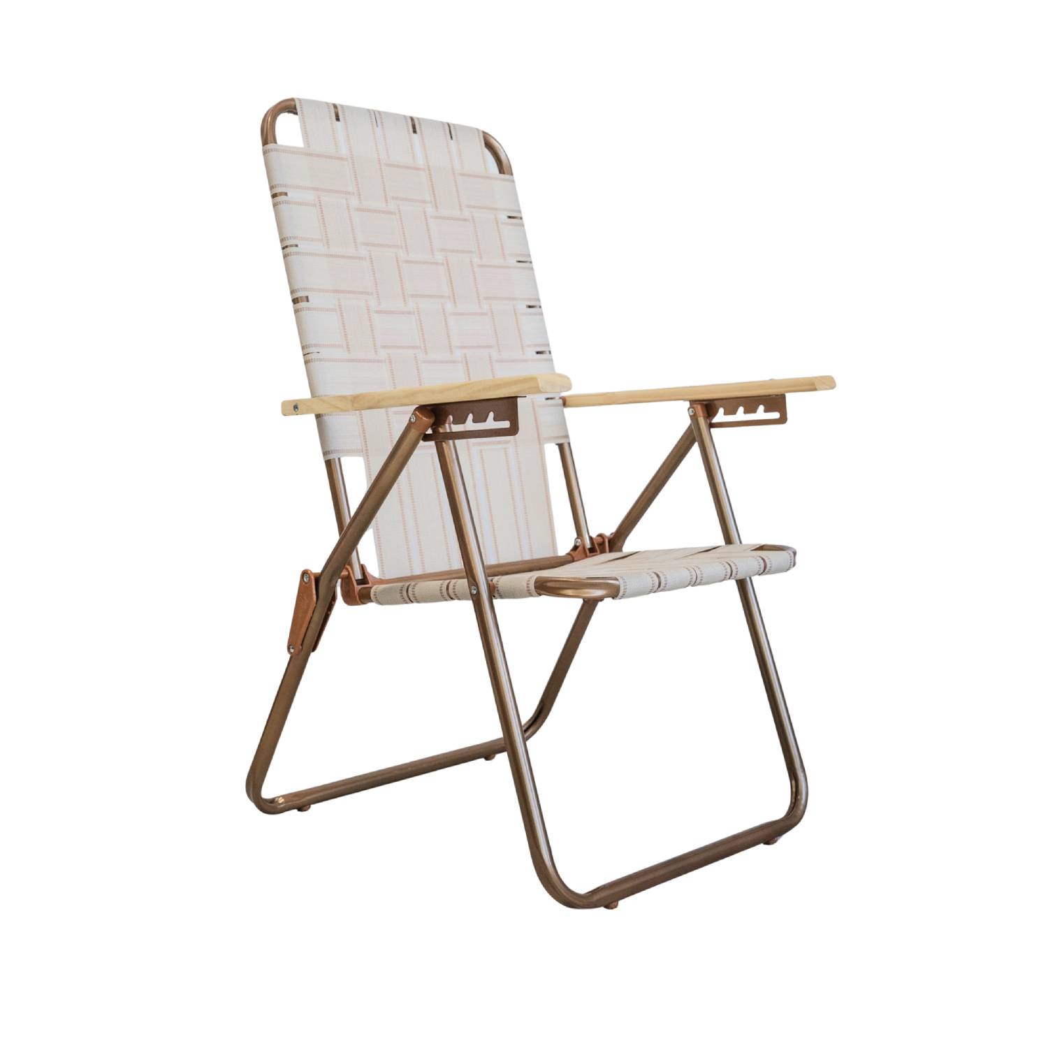 Reposera  Plegable 20002  Descansar Cobre  Acero