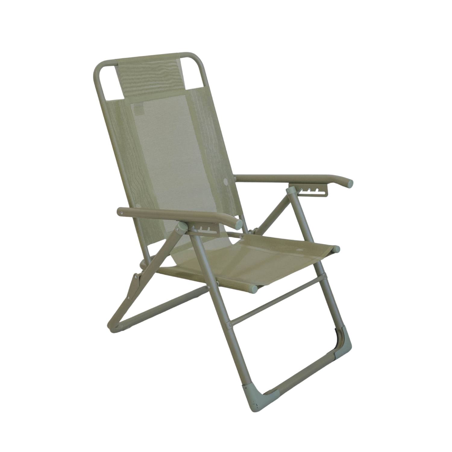 Reposera  Plegable 80046 Descansar Verde Aluminio