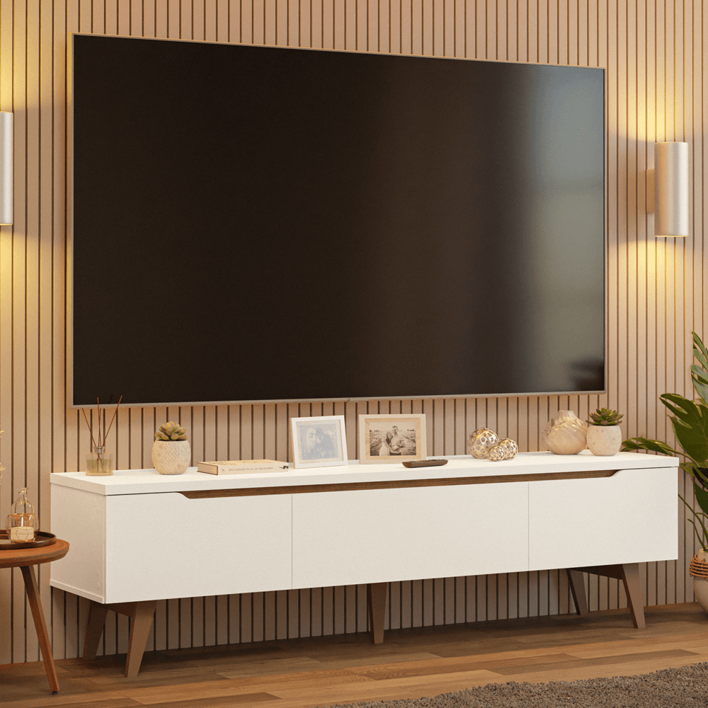 Mueble Para Tv Rack Doha Para Tv Hasta 80 Pulgadas 180 Cm 69179BA