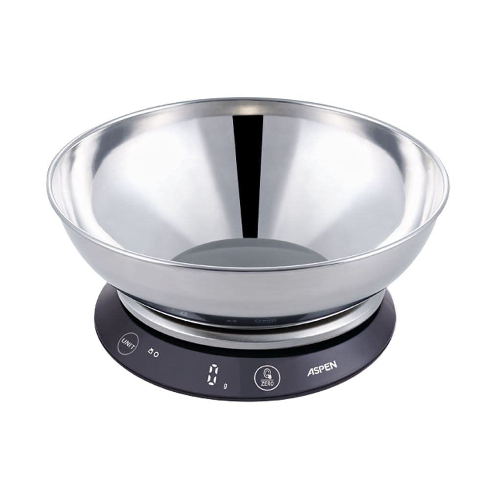 Balanza de cocina Aspen BC230 5kg con bowl de acero