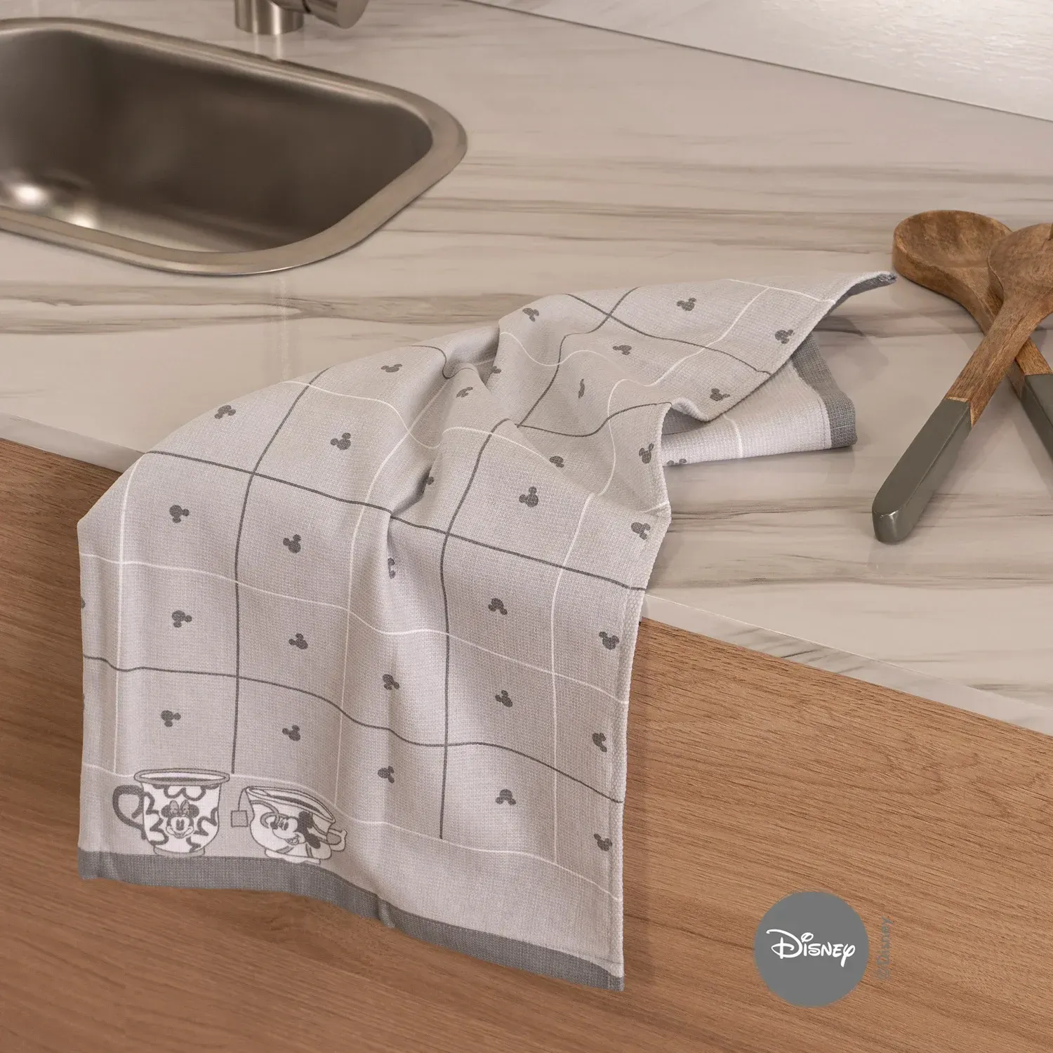 Repasador Algodón Mickey Tea