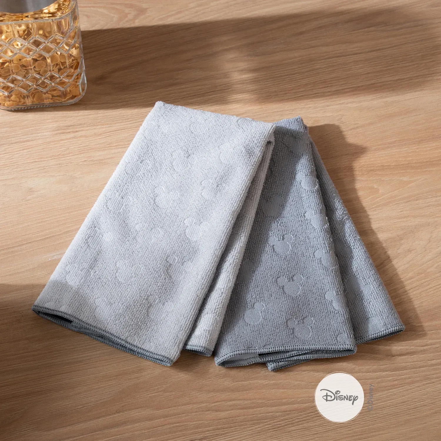 Set de 2 Paños de Cocina Mickey Caritas