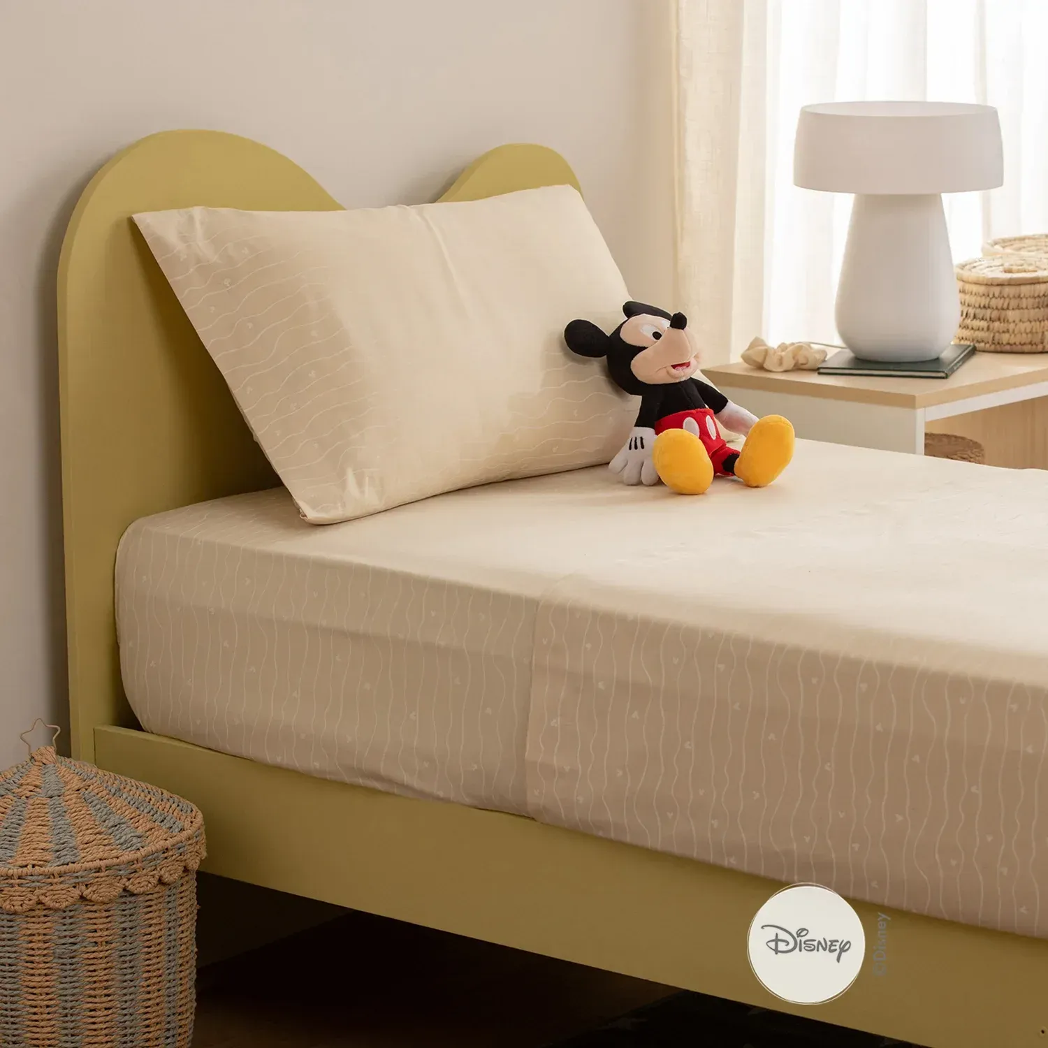 Juego de Sábanas Algodón Blend Disney Onda Mickey
