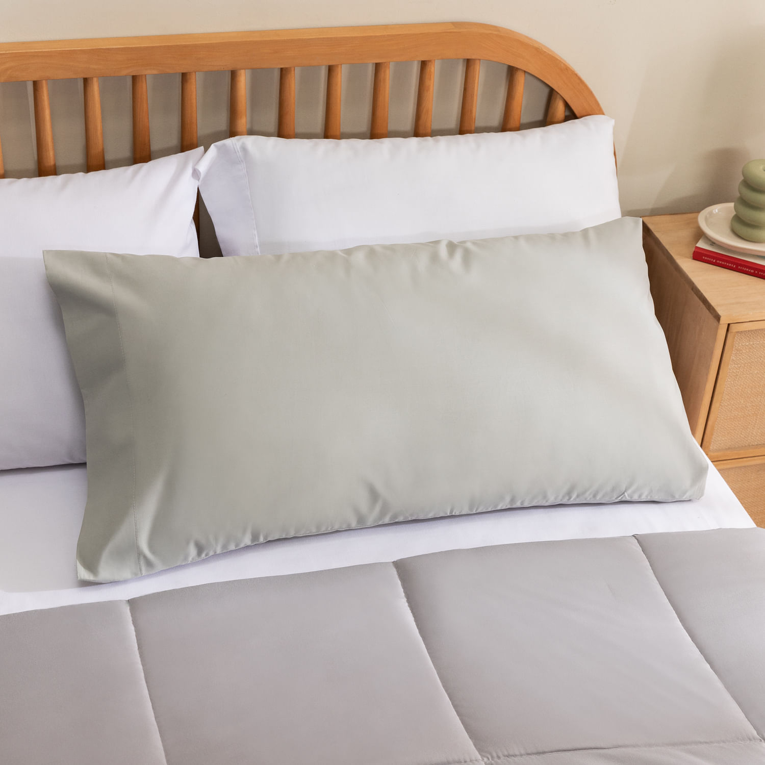 Funda de Almohada Algodón Línea Egipcia 210 Hilos