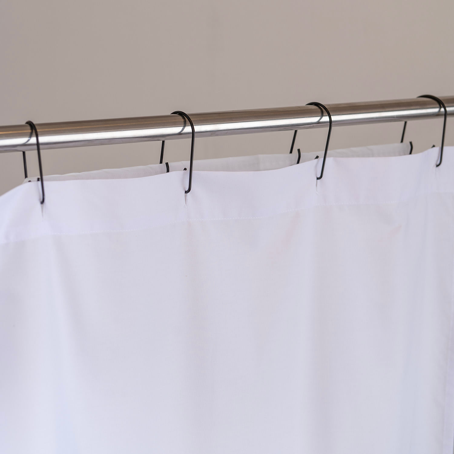 Ganchos para Cortina de Baño Basic Doble